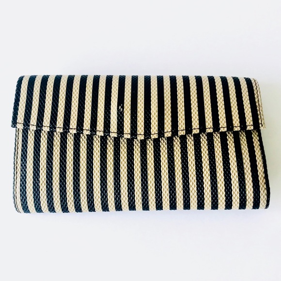 Fendi Handbags - Fendi Woman’s wallet Black & Tan Stripes